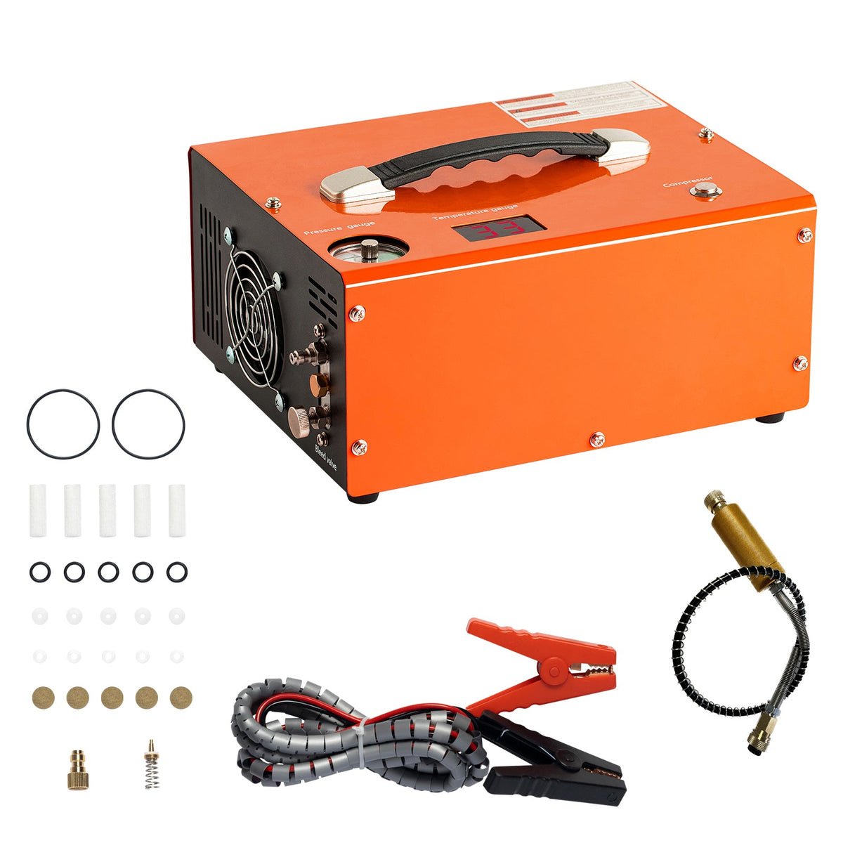 PCP Air Compressor with Auto-Stop and Built-In Converter - 4500PSI